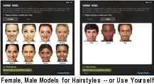 Hair Changer Models
